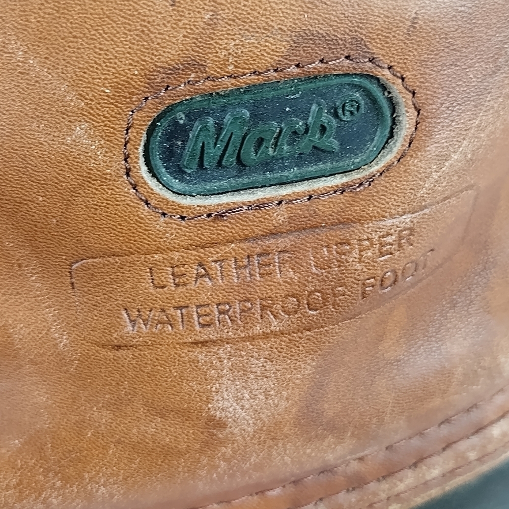 Mack Duck Boots Men's Size 10 Waterproof Leather Upper Rope String Outdoors - Picture 4 of 13